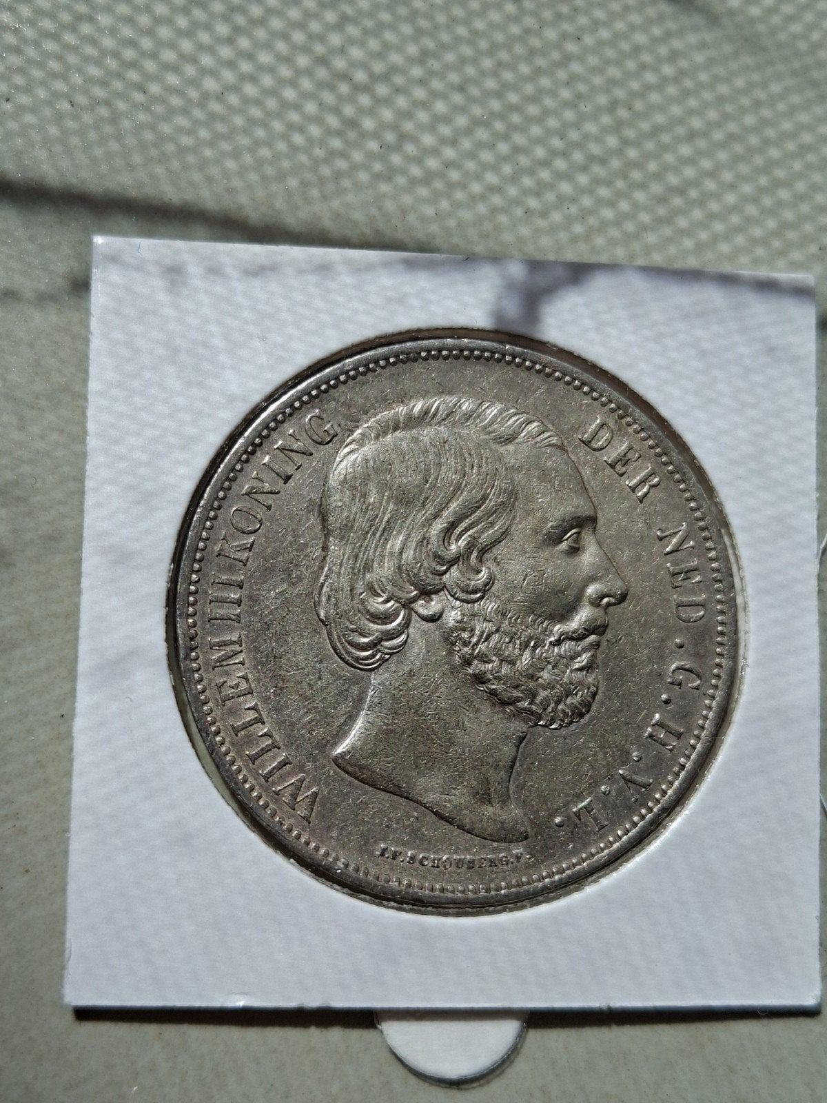 rijksdaalder 1870 willem 3 prachtig, Koning Willem III, Zilver, Ophalen of Verzenden, Losse munt