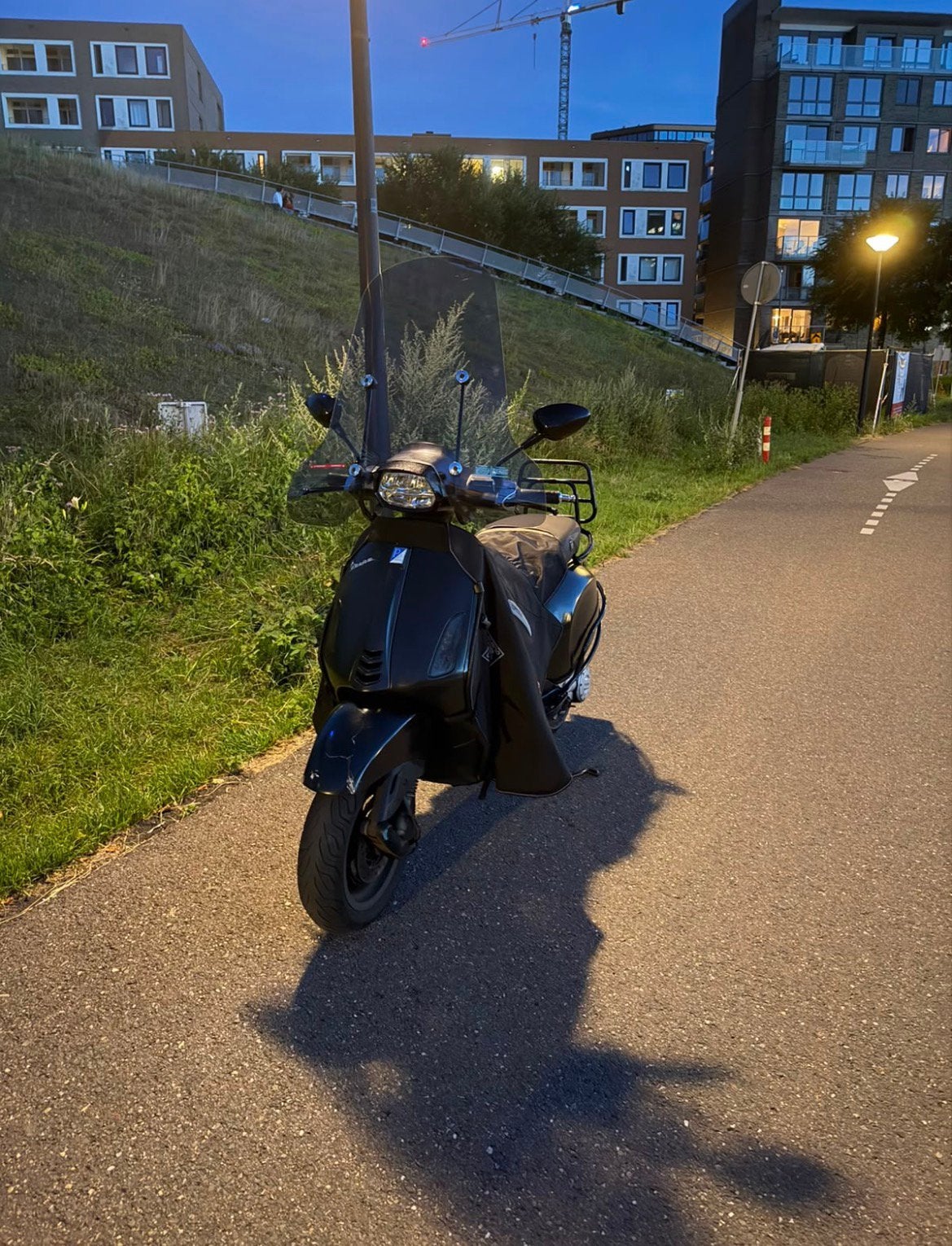 Vespa Sprint 50 – Brom – 2018 – Euro4, Ophalen, Zo goed als nieuw, Benzine, Vespa
