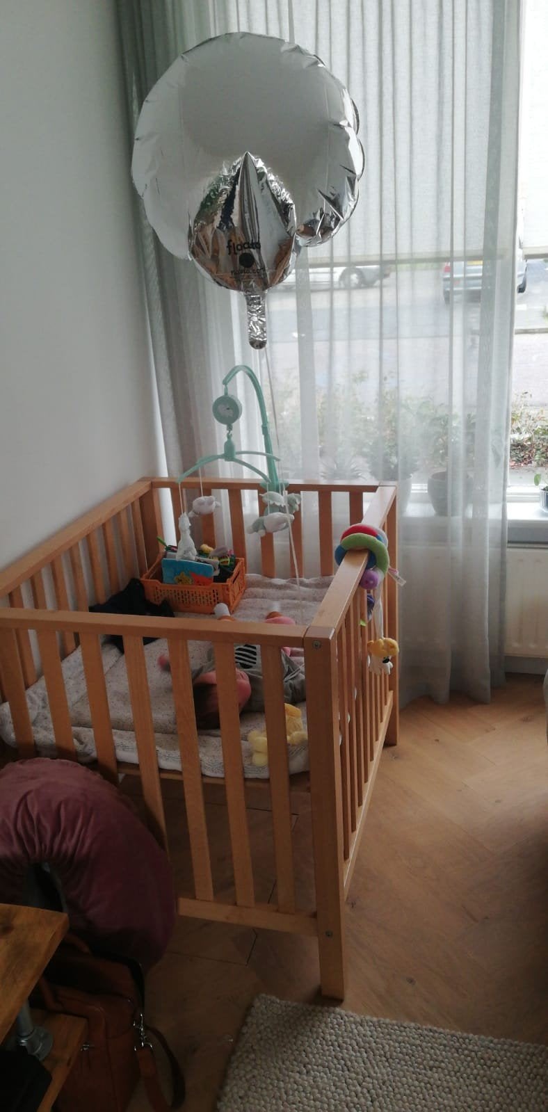 Gebruikte babybox box baby, Kinderen en Baby's, Boxen, Ophalen, Gebruikt, Rechthoekig, In hoogte verstelbaar