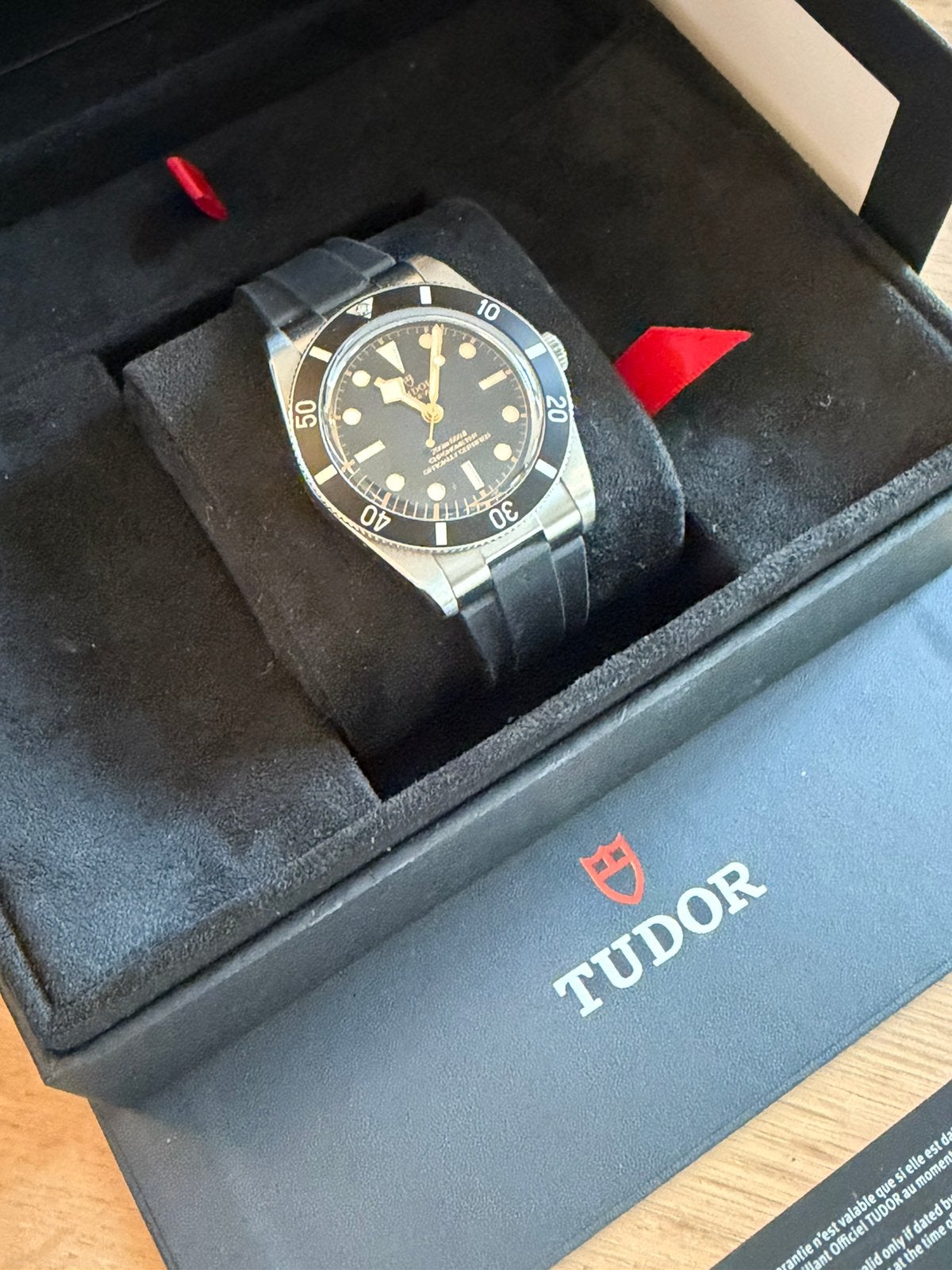 Tudor Black Bay 54 79000N 2025, Overige merken, Staal, Polshorloge, Kunststof