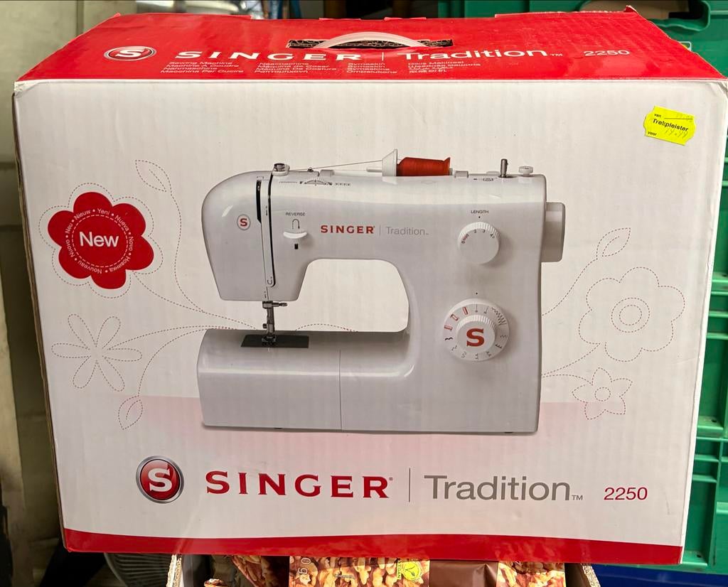 Nieuwe Singer Tradition 2250 Naaimachine, Ophalen of Verzenden, Nieuw, Naaimachine, Singer
