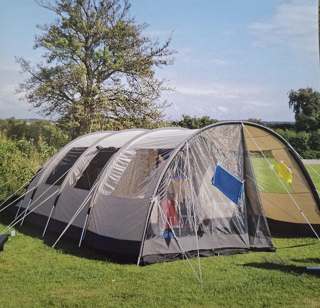 base camp de luxe tunneltent, Ophalen, Gebruikt, Tot en met 5