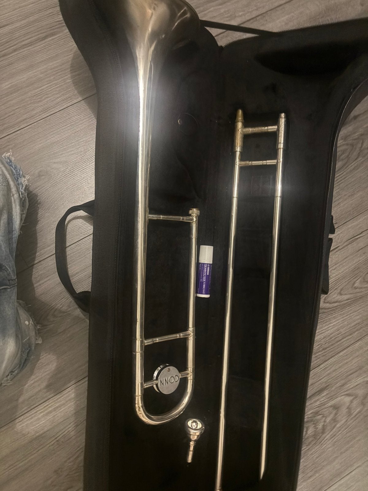 Trombone conn, Ophalen of Verzenden, Zo goed als nieuw, Tenor