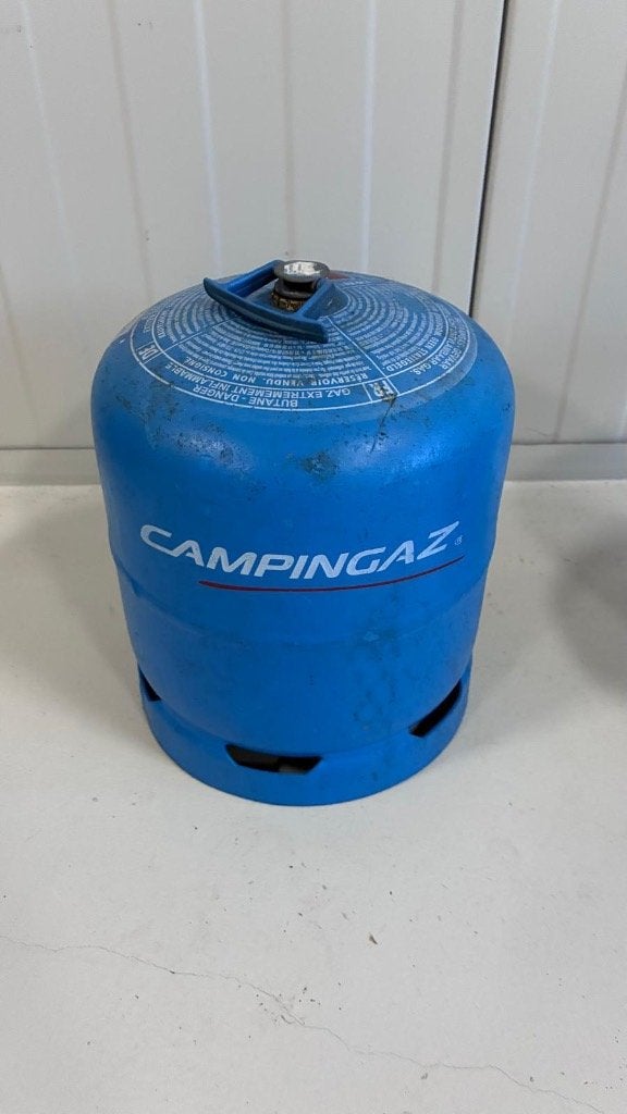 camping 907 gasfles, Ophalen, Gebruikt