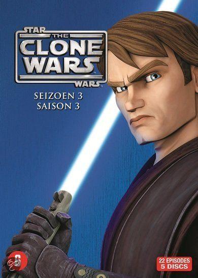 Star Wars Clone Wars - Seizoen 3, Sealed Ned. Gerspr/Ondert., Tekenfilm, Amerikaans, Boxset, Ophalen of Verzenden