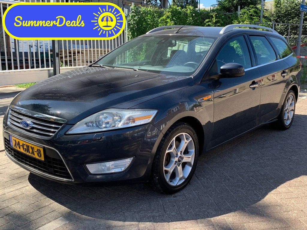 Ford Mondeo Wagon 2.3-16V Ghia|Automaat|Navigatie|Climate Co, Auto's, Ford, Stof, Gebruikt, Zwart, 4 cilinders