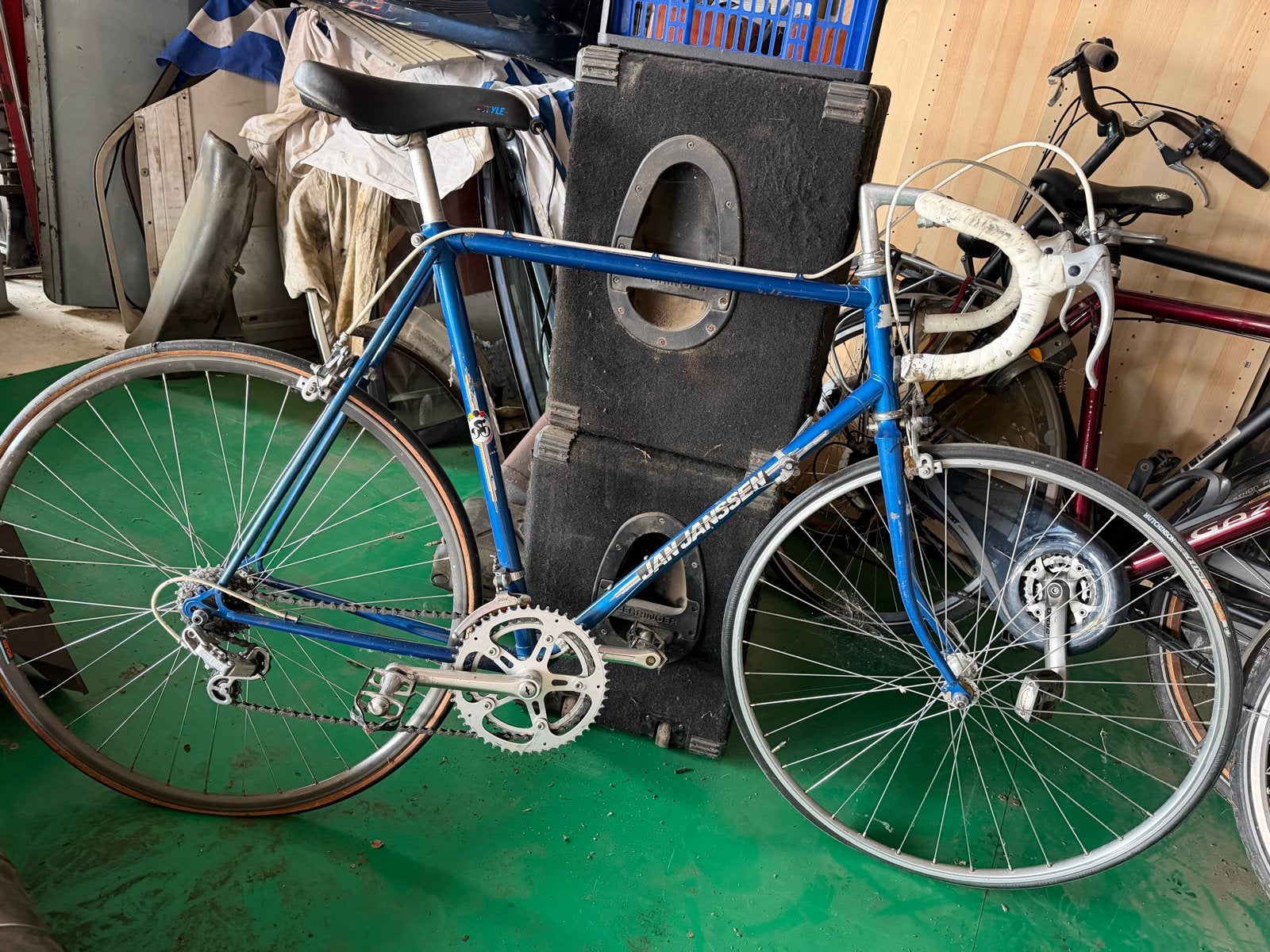 2 Vintage Racefietsen: Jan Janssen en Jan de Graaf, Fietsen en Brommers, 28 inch, Gebruikt, Velgrem, Ophalen
