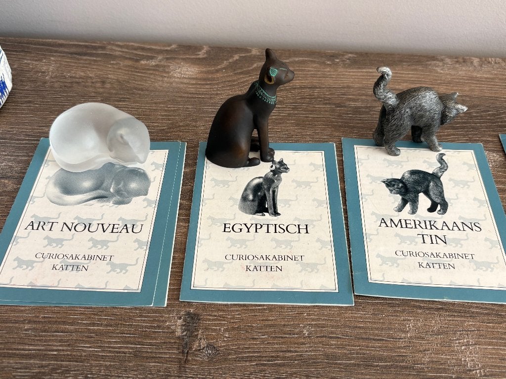 Franklin mint cats, Ophalen, Zo goed als nieuw, Porselein, Kop en/of schotel