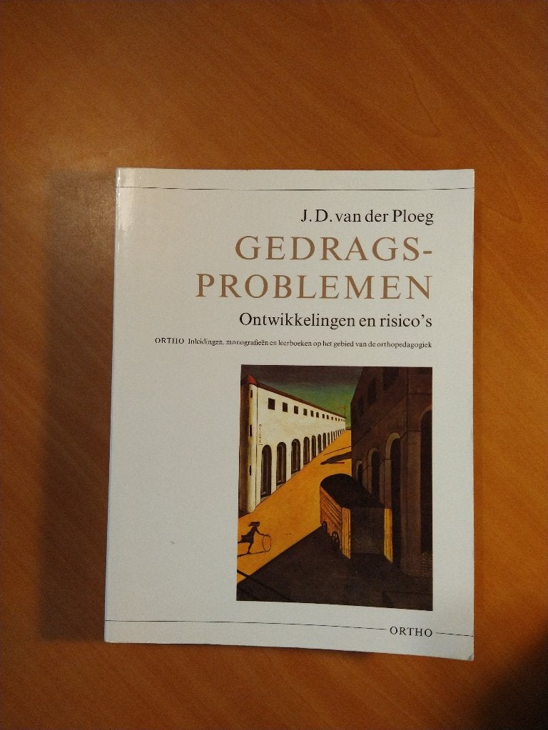 Ploeg, J.D. van der. Gedragsproblemen, Boeken, Ophalen of Verzenden, Zo goed als nieuw