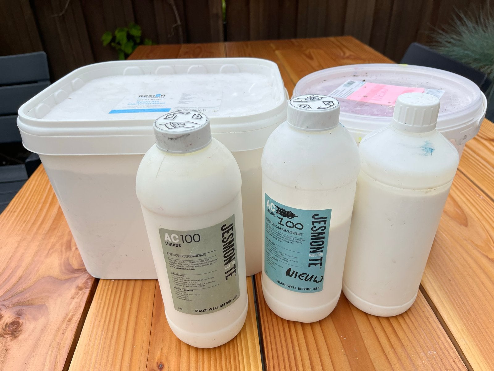 Complete Jesmonite set voor workshops, Ophalen, Overige thema's, Meerkleurig, Zo goed als nieuw