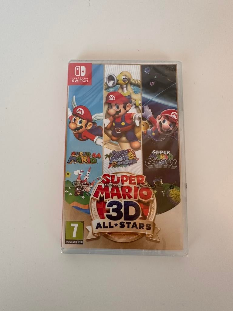 Super Mario 3D All-Stars voor Switch (sealed), Avontuur en Actie, 1 speler, Nieuw, Ophalen of Verzenden