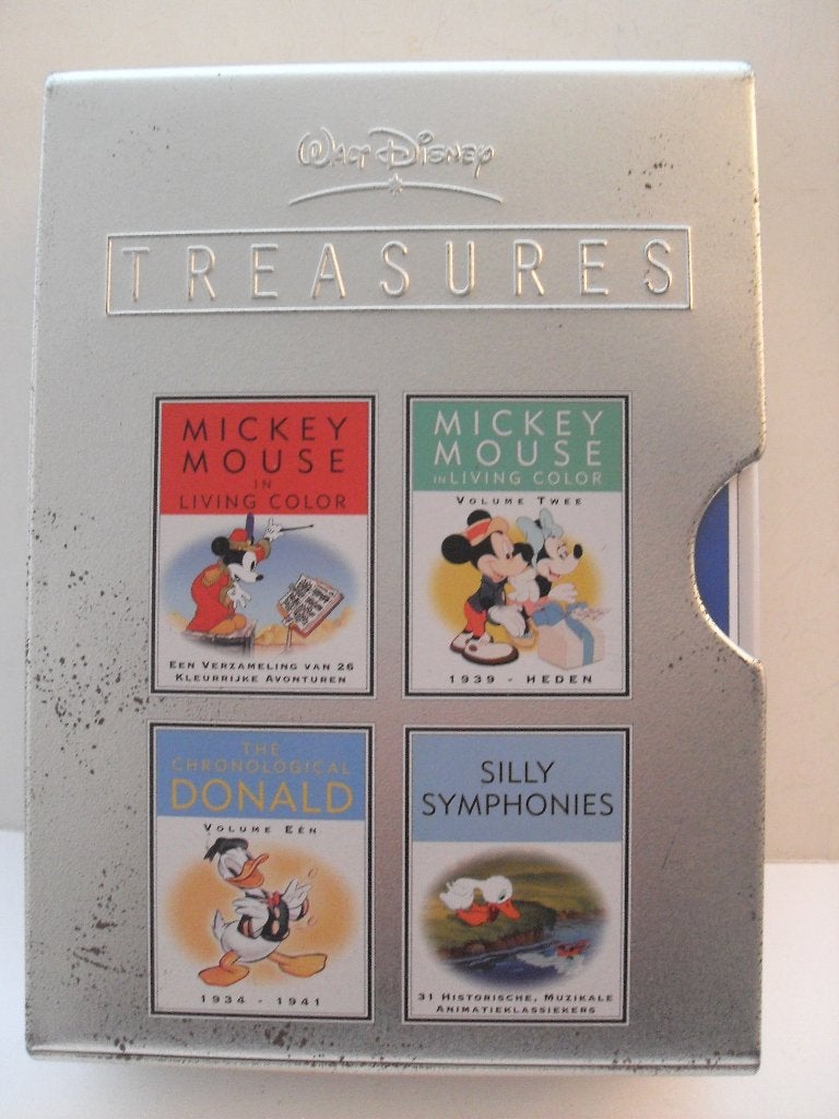 Walt Disney Treasures dvdbox (originele dvd's), Europees, Tekenfilm, Alle leeftijden, Ophalen of Verzenden