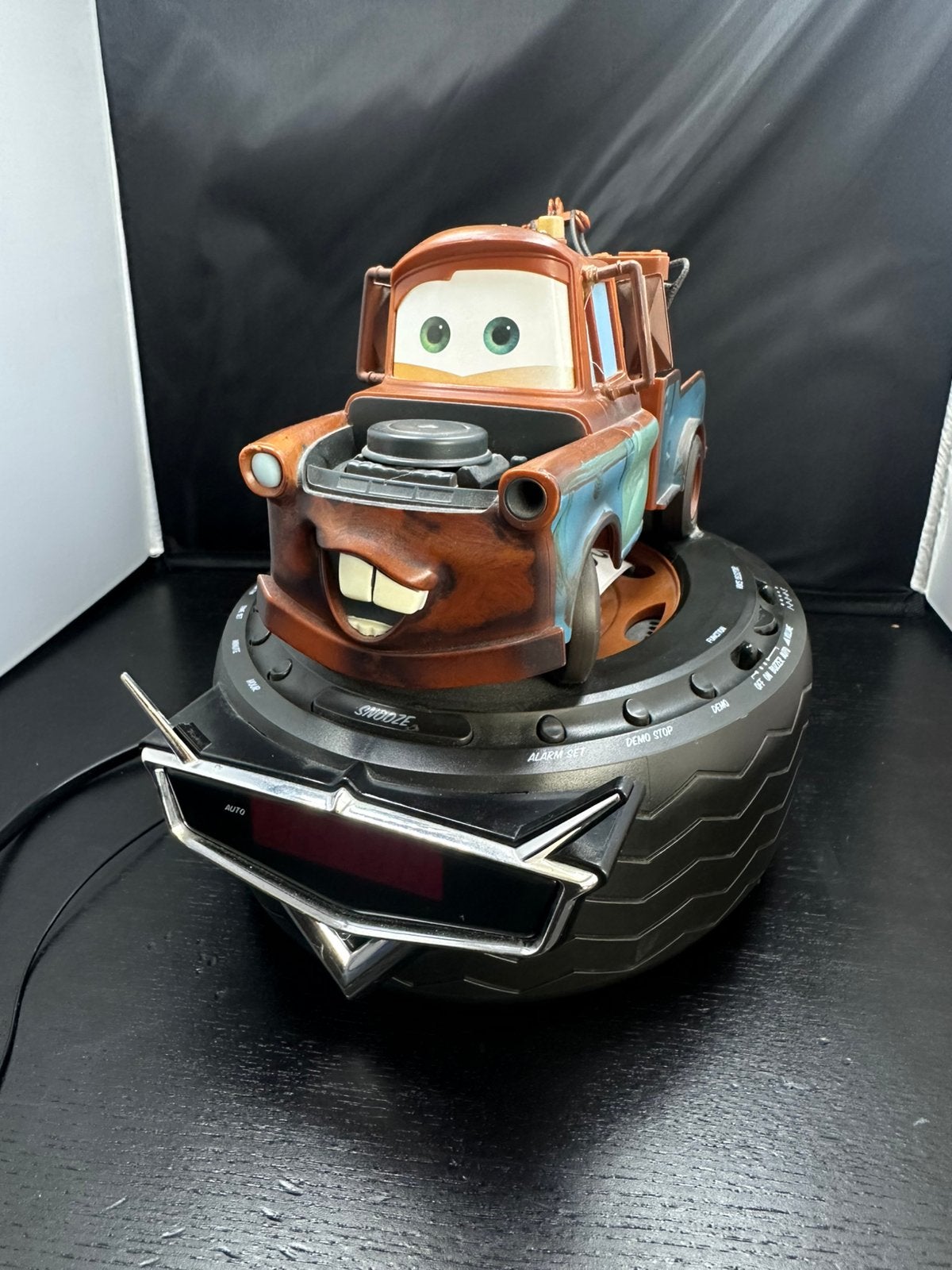 Cars Takel wekker - Disney Pixar Mater alarm clock, D, Gebruikt, Digitaal, Ophalen of Verzenden