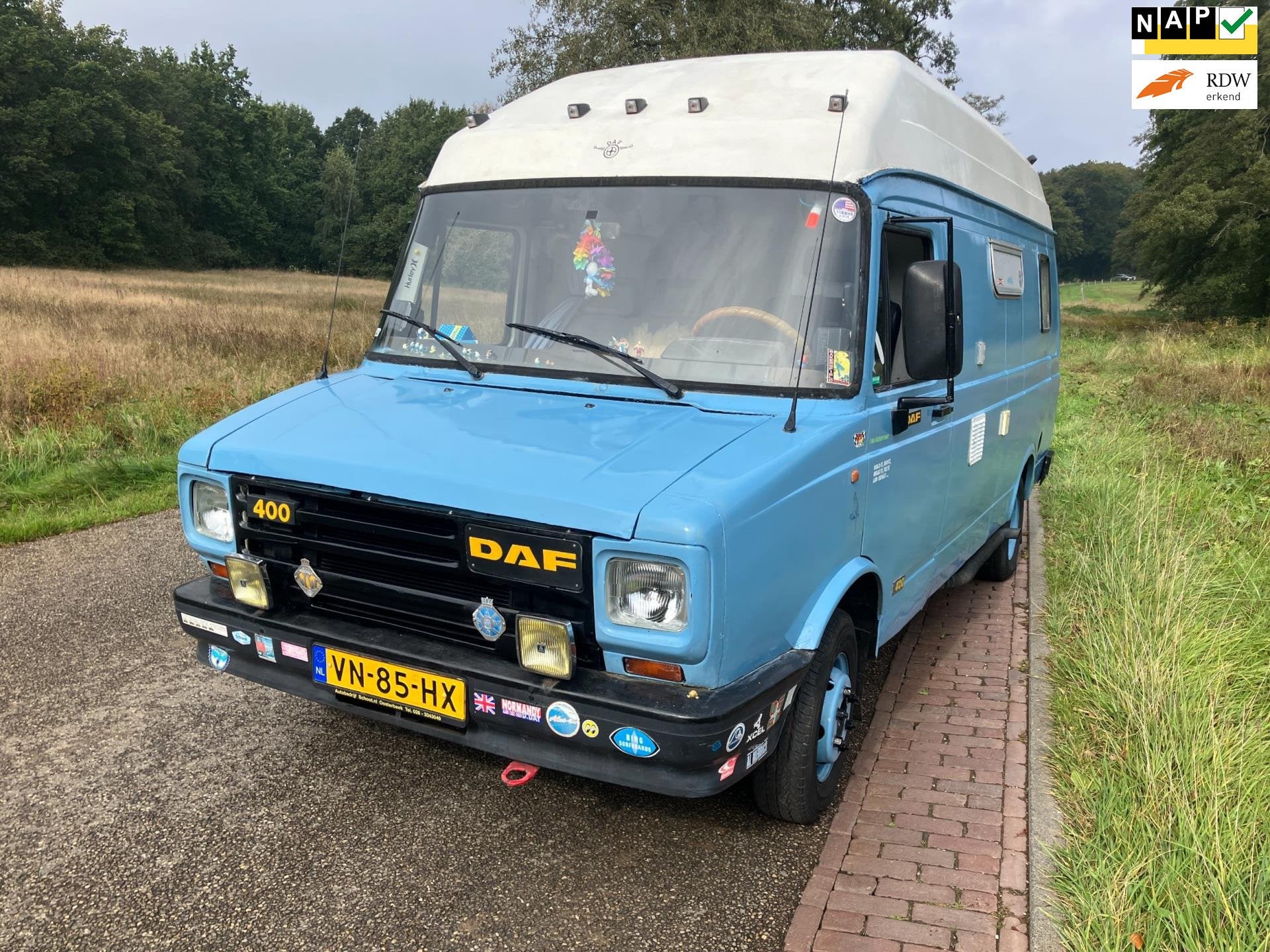 DAF VH 435 ET 3.20 IN PRIJS VERLAAGD., Caravans en Kamperen, Overige merken, Buscamper of Camperbus, Tot en met 2, Bedrijf