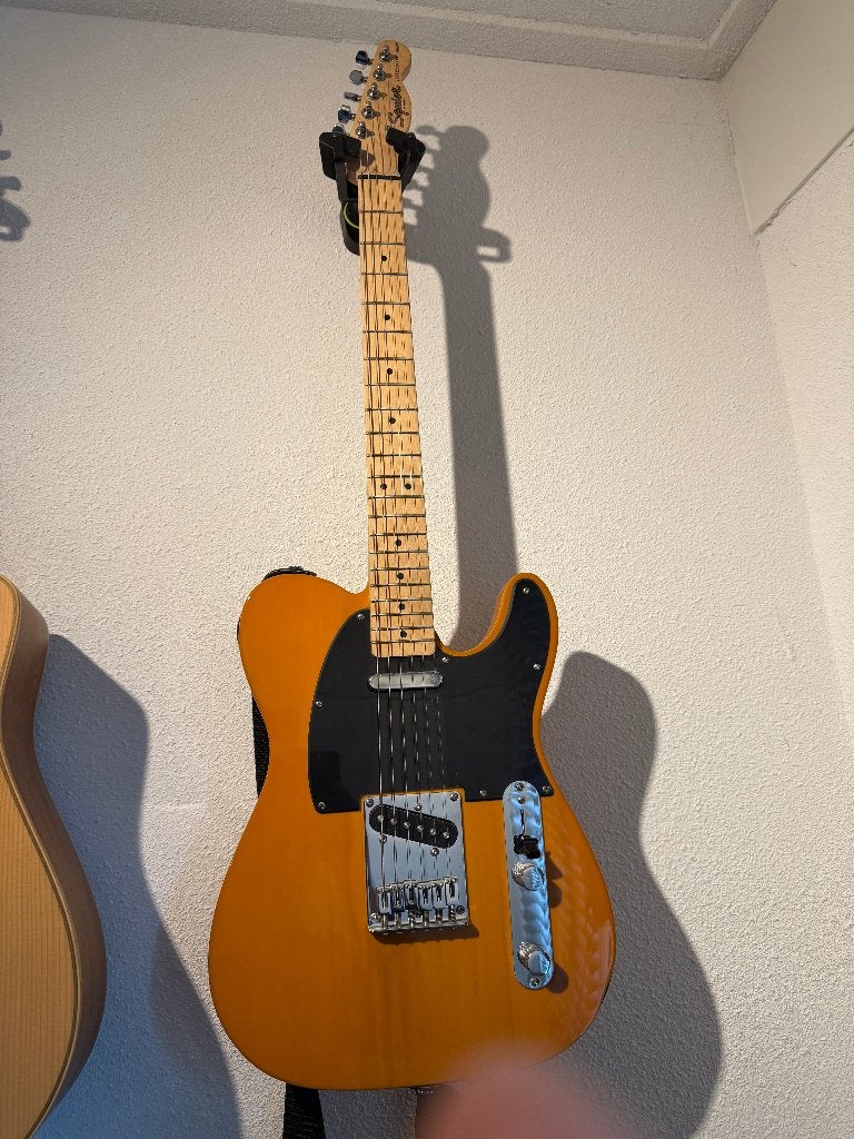 Squier Telecaster nette staat weinig bespeelt, Ophalen, Zo goed als nieuw, Solid body, Fender