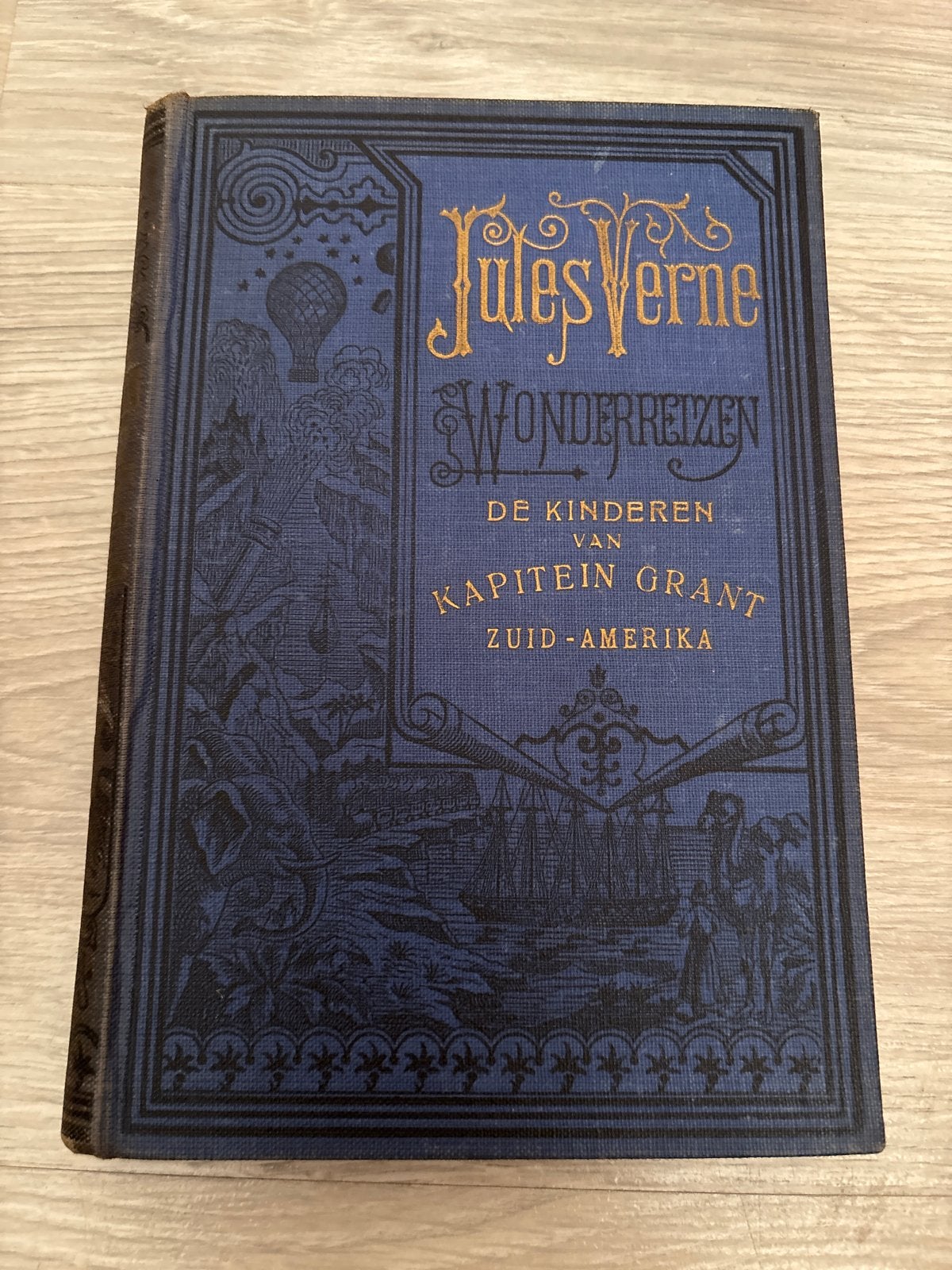 Jules Verne - De Kinderen van Kapitein Grant (1949), Boeken, Ophalen, Gelezen