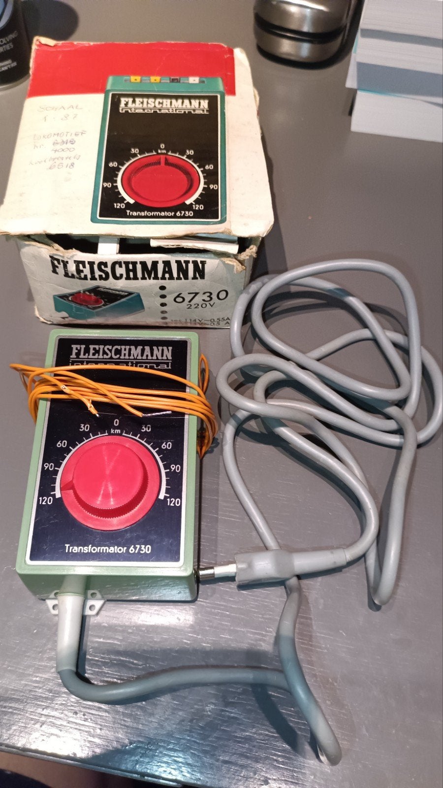 Fleischmann Transformator 6730 voor modelspoorbaan, Gebruikt, Fleischmann, Ophalen of Verzenden, Analoog