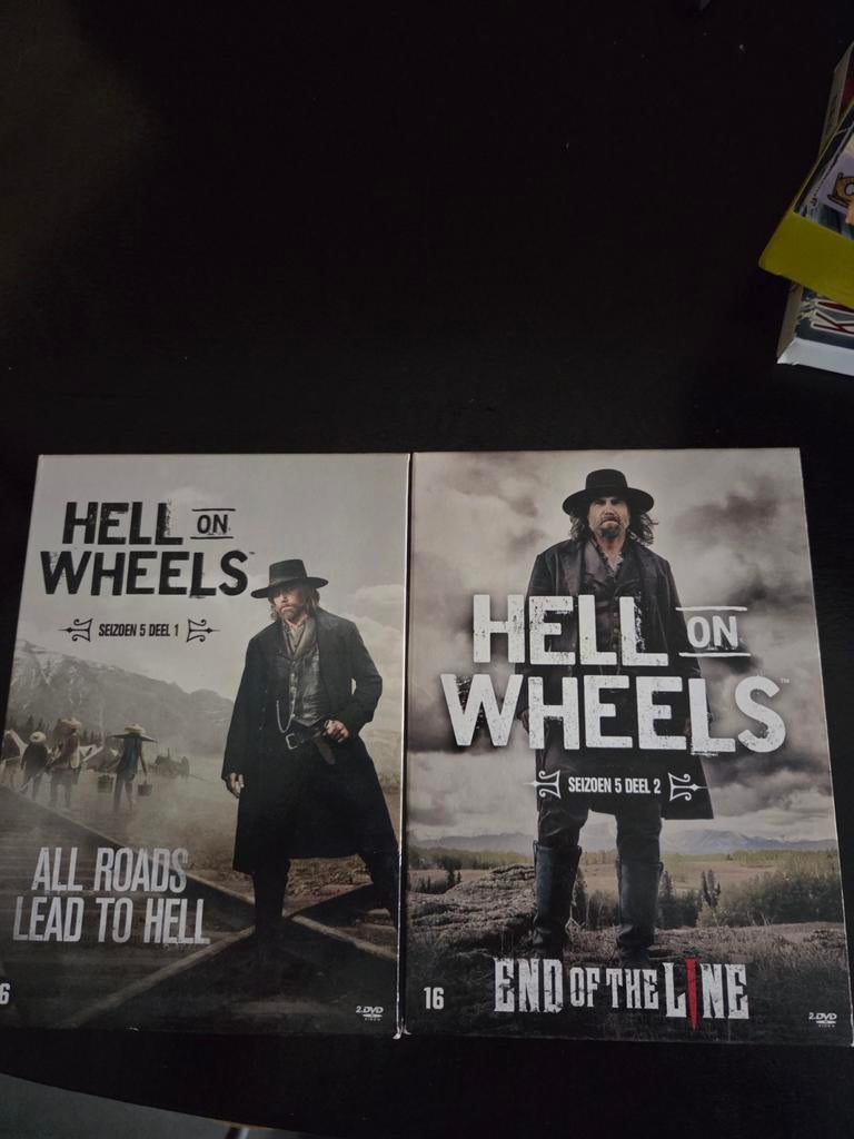 Hell on Wheels - Seizoen 5 compleet, Vanaf 16 jaar, Ophalen of Verzenden, Zo goed als nieuw, Drama