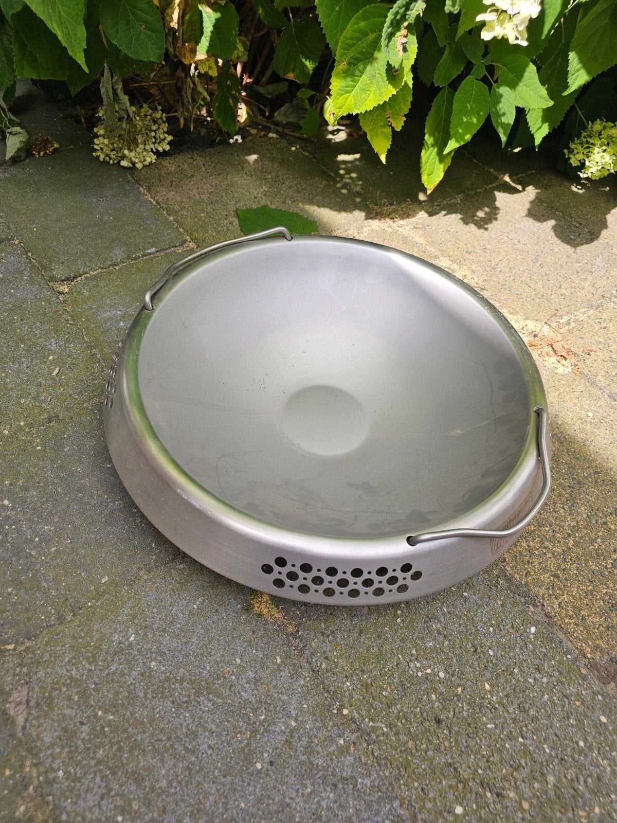 weber wokpan, Ophalen, Zo goed als nieuw, Weber