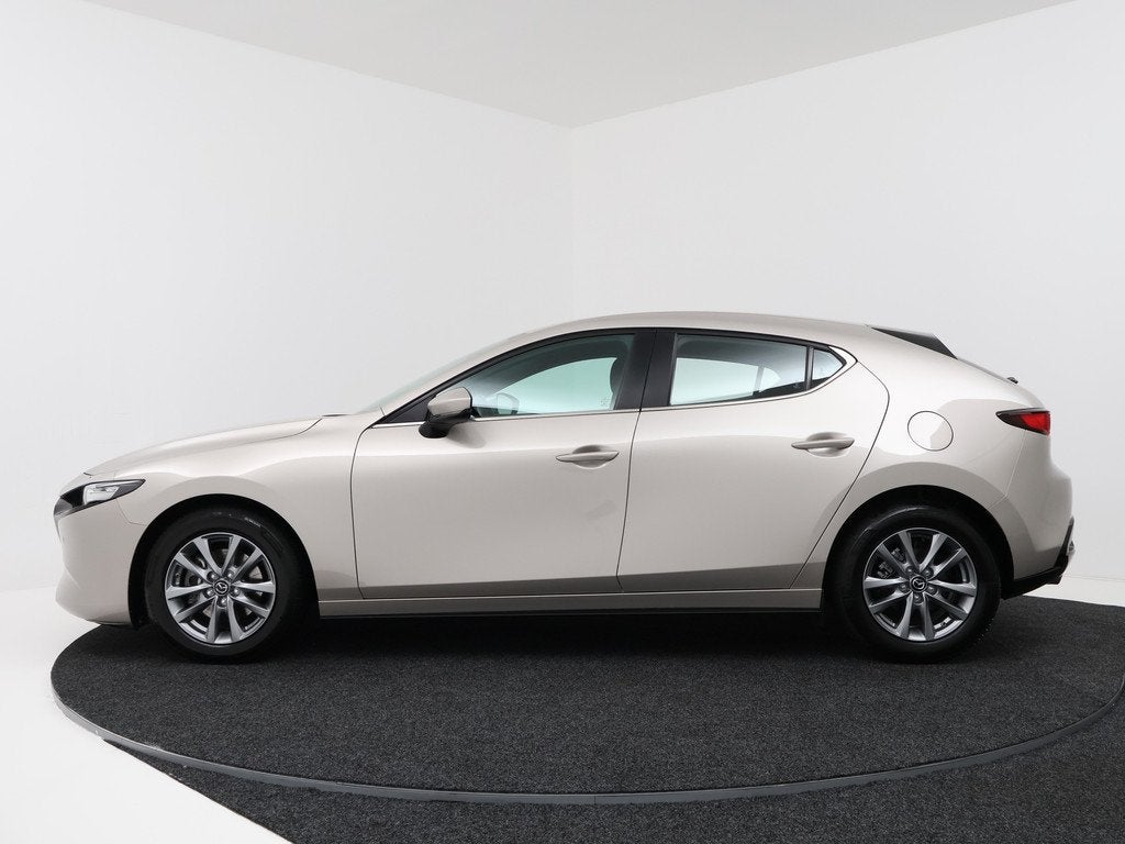 Mazda 3 2.0 e-SkyActiv-G M Hybrid 150 Comfort | Stoel + Stuu, Stof, Gebruikt, 4 cilinders, Bedrijf