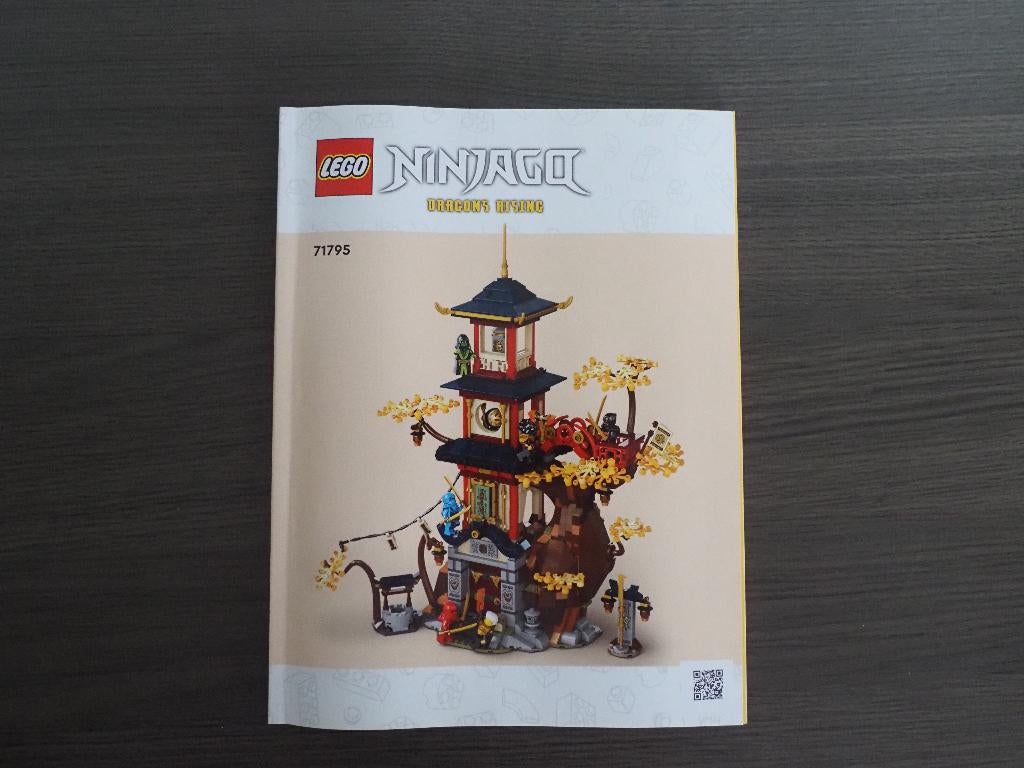 Lego Ninjago Temple of the dragon's energy cores, Ophalen of Verzenden, Zo goed als nieuw, Complete set, Lego