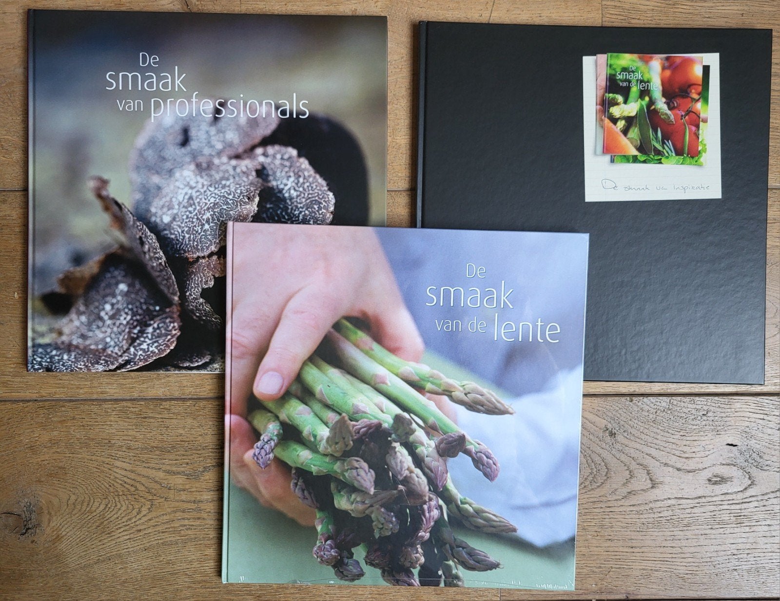 Food Solutions kookboeken Set (3x) o.a. Smaak vd lente, Ophalen of Verzenden, Nieuw