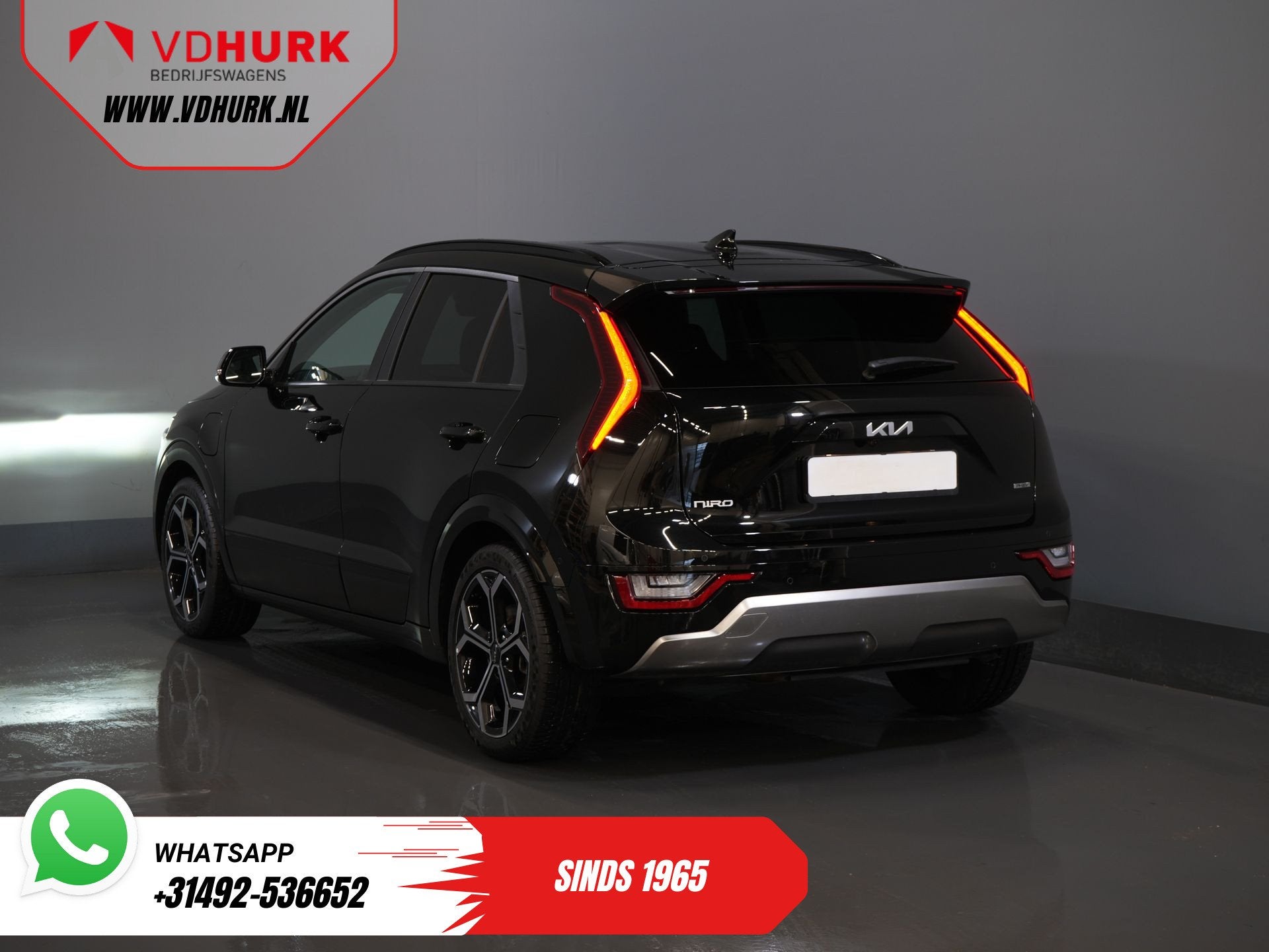 Kia Niro 1.6 GDi PHEV Executive Line (DEMO) Harman Kardon/ S, Auto's, Kia, 180 min, Zwart, Bedrijf, Adaptive Cruise Control