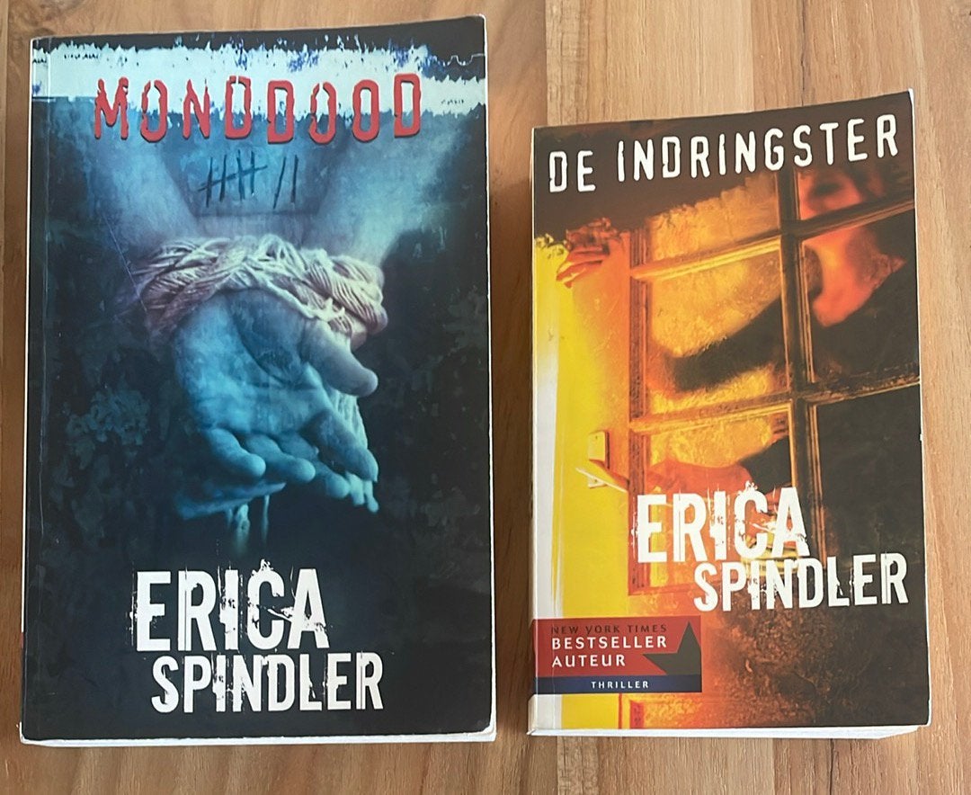 Erica Spindler - 2 thrillers: Monddood en De indringster, Verzenden, Gelezen, Nederland