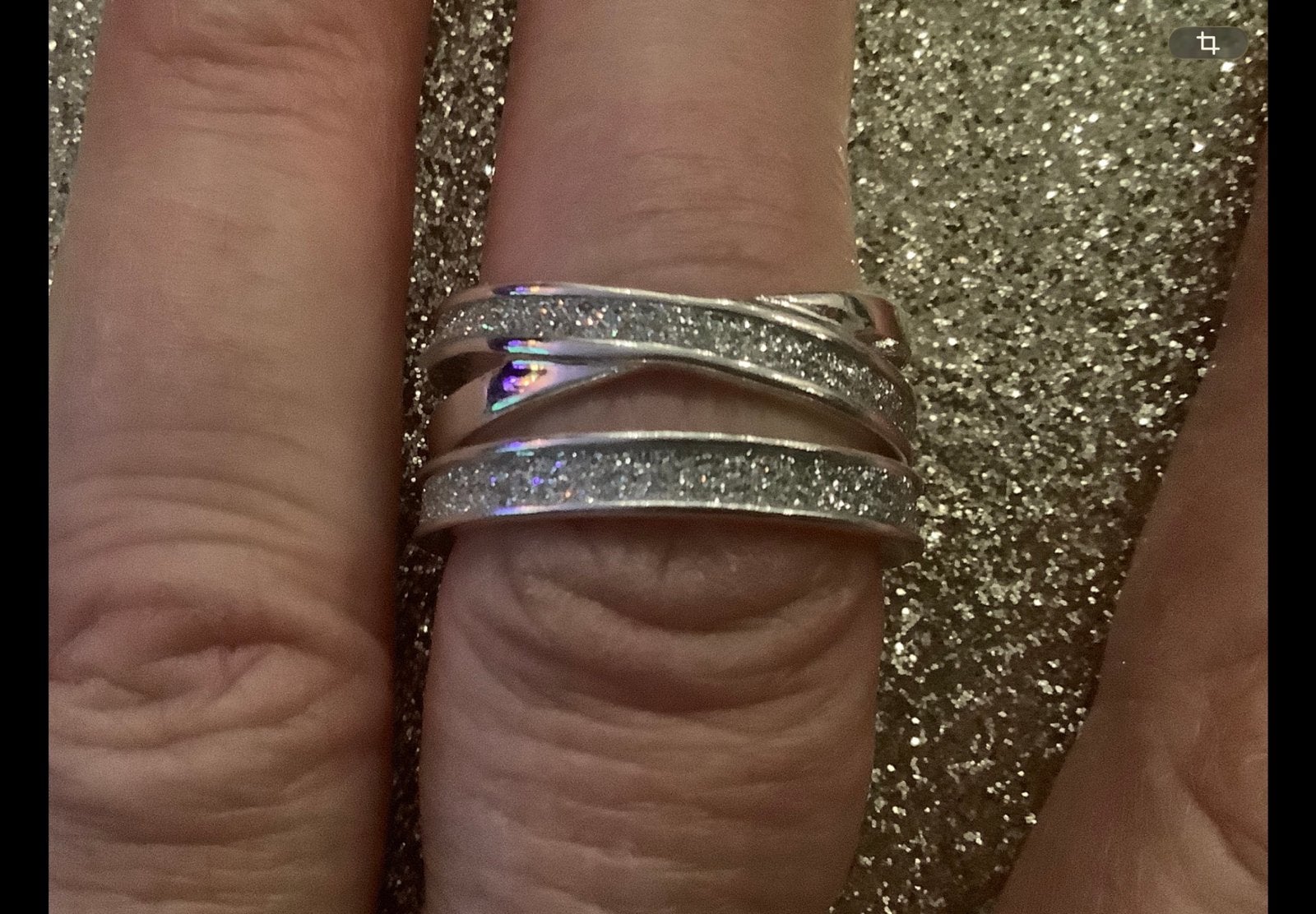 Twee nieuw ringen Swarovski steentjes, Sieraden, Tassen en Uiterlijk, Met strass, Nieuw, Ophalen of Verzenden, 17 tot 18