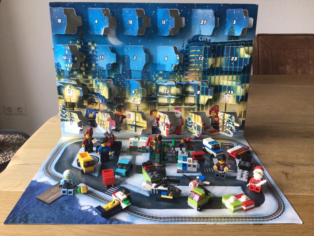 LEGO City Adventkalender 60268 - zgan, City, Lego, Ophalen of Verzenden, Zo goed als nieuw