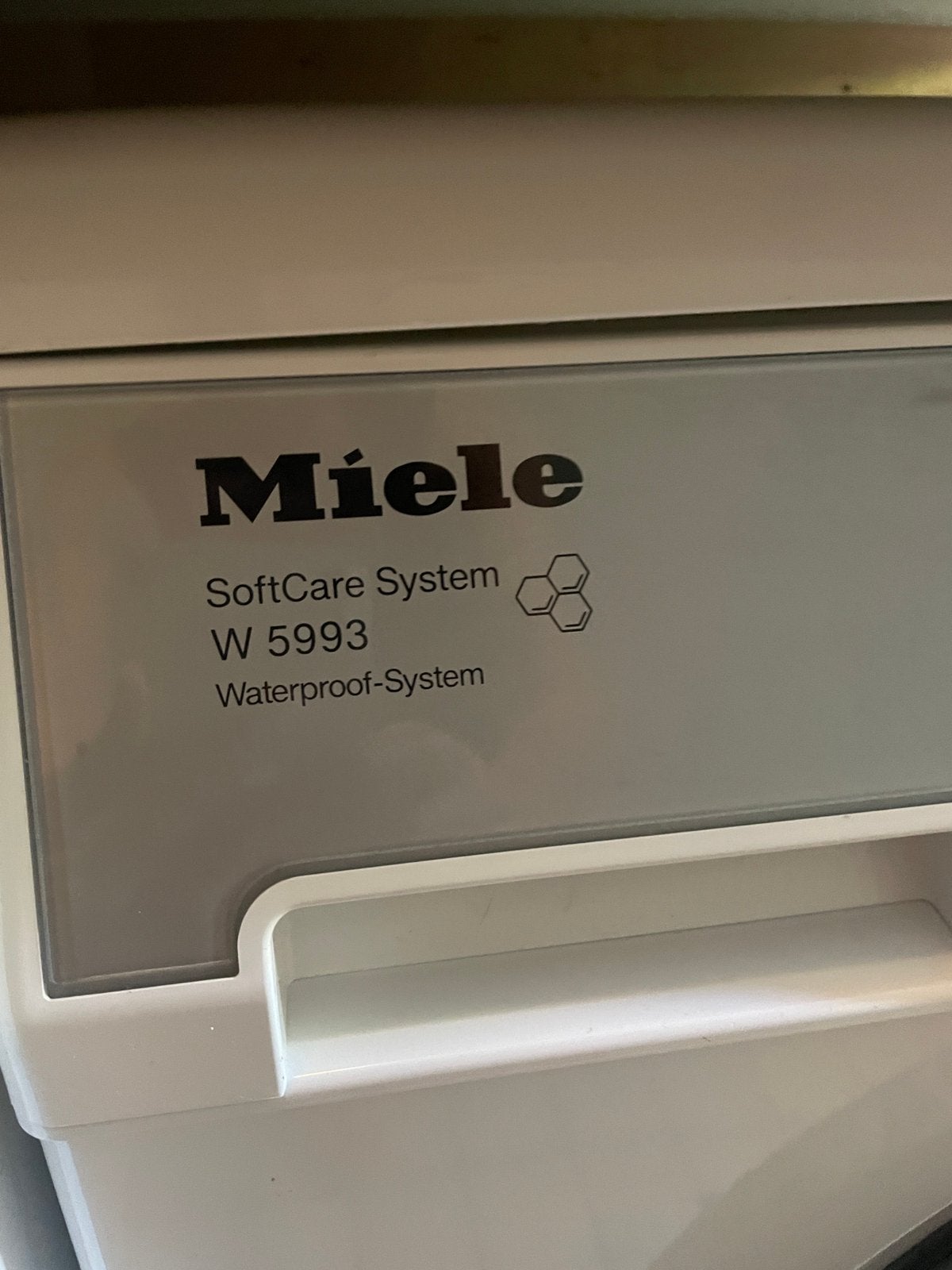 Miele W5993 wasmachine –Topstaat Weinig gebruikt Zeer netjes, Ophalen, Gebruikt, 8 tot 10 kg, 1600 toeren of meer