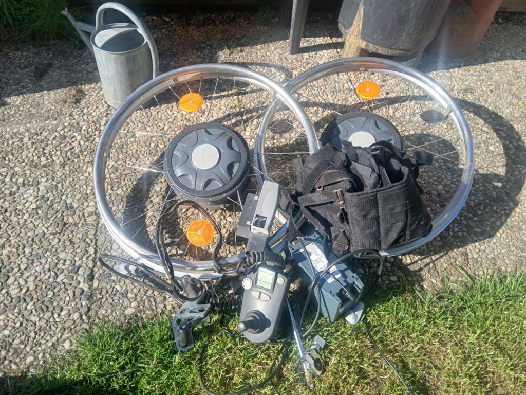 E25 alber elektrische ombouwset voor rolstoel, Ophalen, Elektrische rolstoel