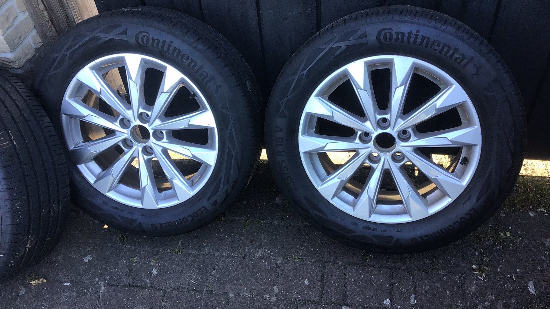 Originele Audi Q3 lichtmetalen velgen, 18 inch, Banden en Velgen, Ophalen of Verzenden, 235 mm