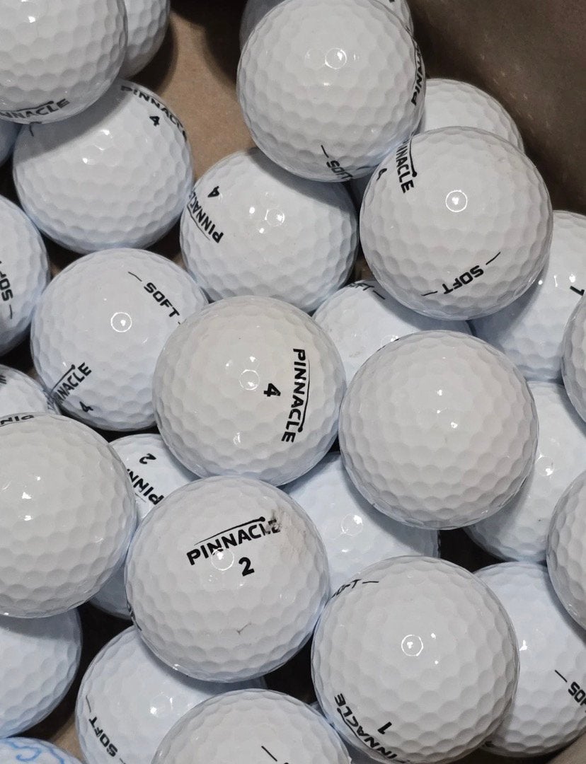 100 nette Pinnacle soft golfballen goede kwaliteit, Ophalen of Verzenden, Zo goed als nieuw, Bal(len), Overige merken