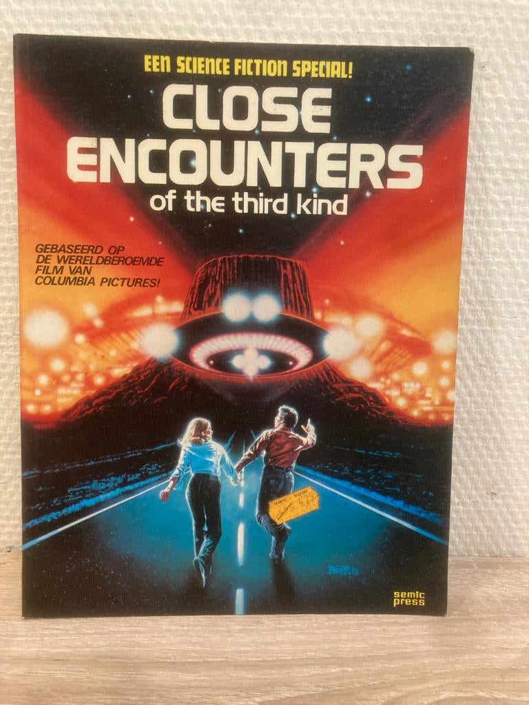 close encounters of the third kind 1978 Semic Press, Boeken, Stripboeken, Eén stripboek, Ophalen of Verzenden, Gelezen