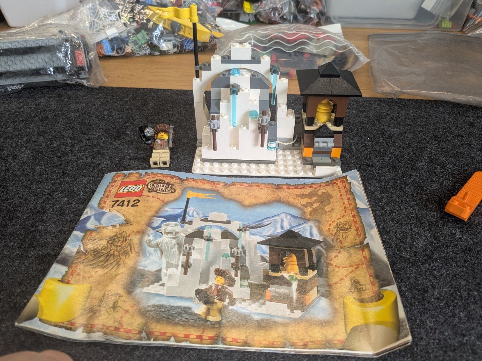 Lego 7412 Orient Expedition Yeti's Hide Out, Kinderen en Baby's, Ophalen of Verzenden, Zo goed als nieuw