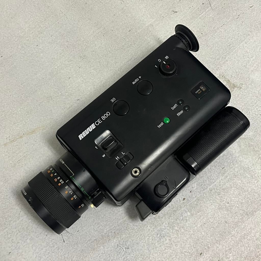 Revue CE 800 Super 8 filmcamera, Audio, Tv en Foto, Videocamera's Analoog, Ophalen of Verzenden, 8mm, Camera