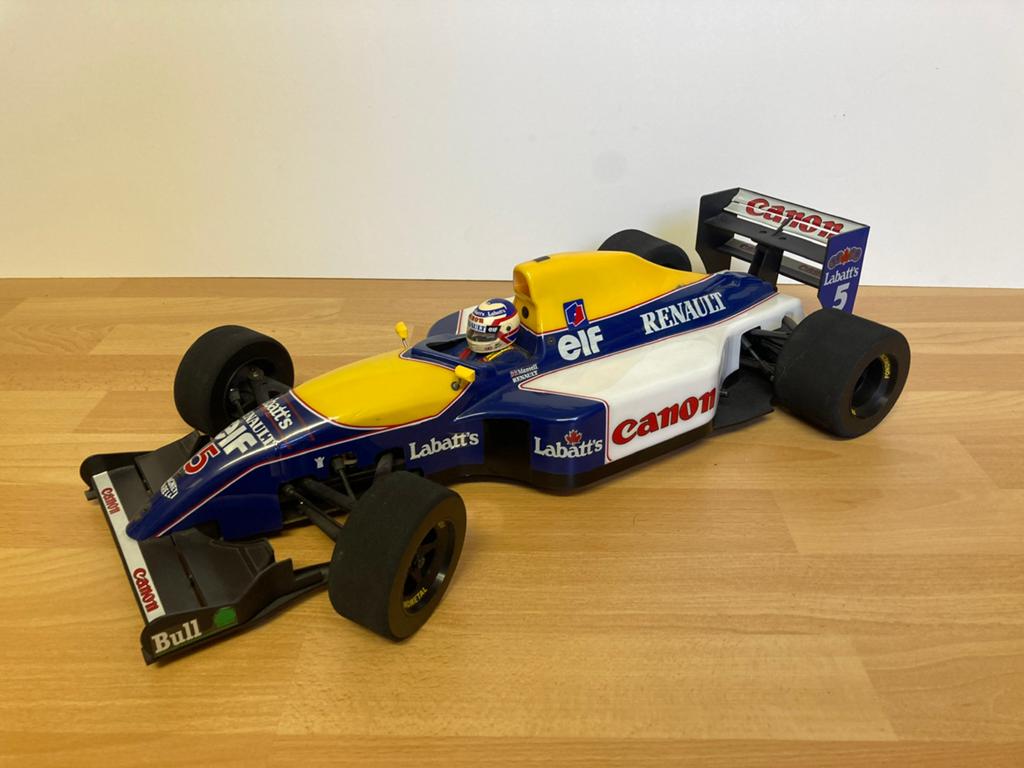 Kyosho Williams Renault FW14 EP-10 1:8, Zo goed als nieuw, Auto onroad, Schaal 1:8, Ophalen