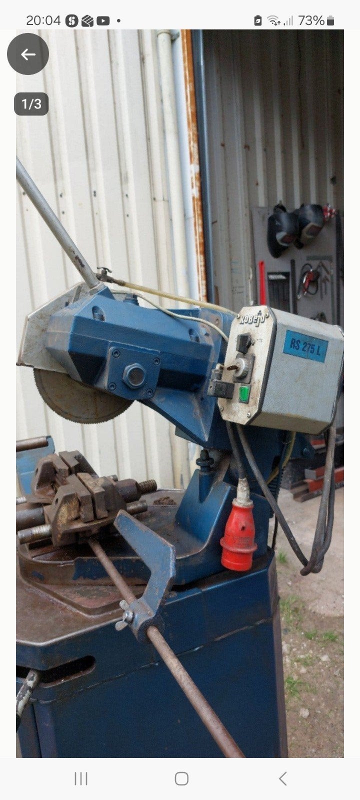 Robejo metaal zaagmachine  275, Ophalen, Gebruikt