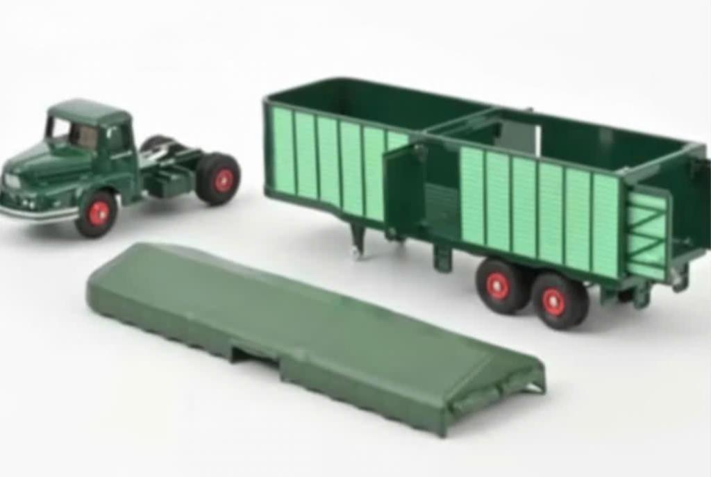 Unic vrachtwagen & aanhanger 1:55 NOREV / DINKY ref. CL5521, Verzenden, Nieuw, Bus of Vrachtwagen, Norev
