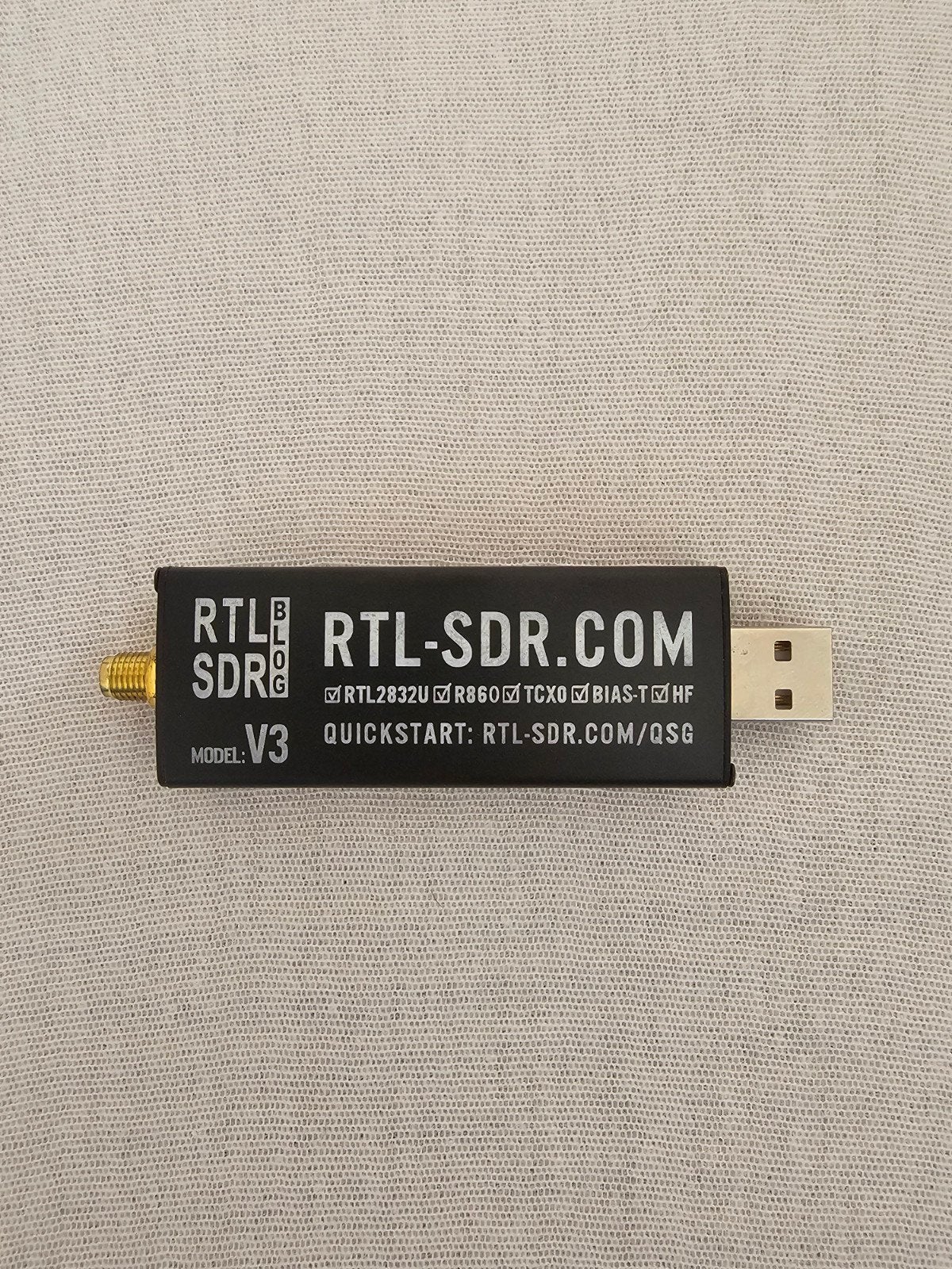 RTL-SDR Blog V3 RTL2832U R860 TCXO Bias-T HF SDR, Telecommunicatie, Ophalen, Zo goed als nieuw