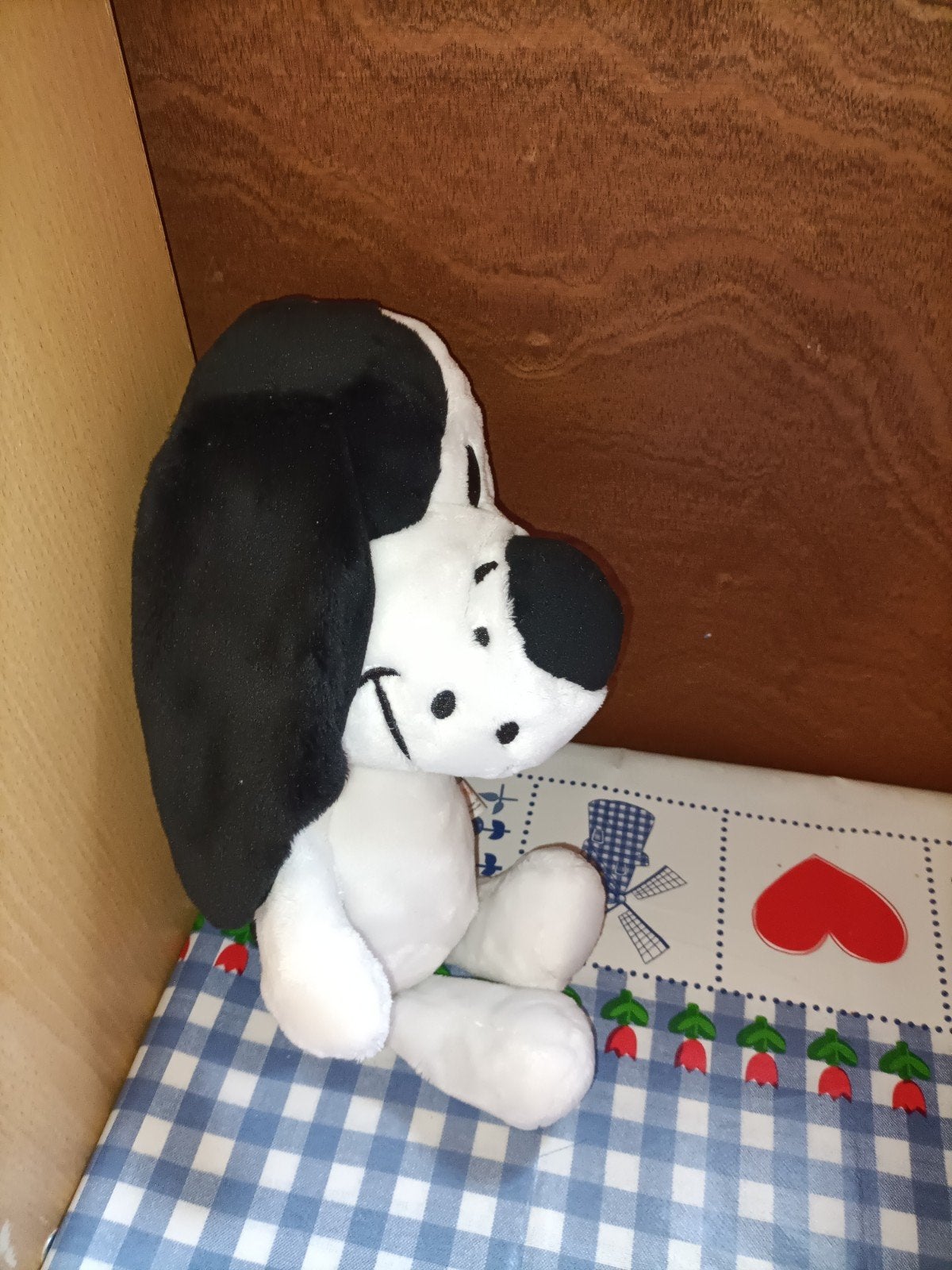 Charlie knuffel hond van Woezel en Pip 30 cm groot, Ophalen of Verzenden, Zo goed als nieuw, Hond