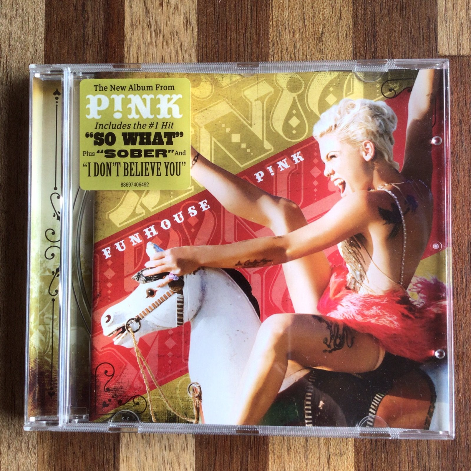 Pink - Funhouse, Ophalen of Verzenden, Zo goed als nieuw