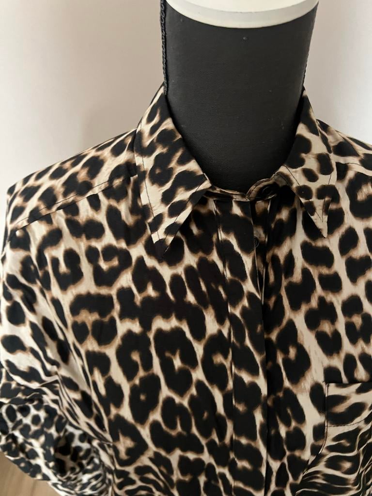 Shoeby Leopard oversized Blouse - Maat XS/S, Ophalen of Verzenden, Nieuw, Maat 36 (S), Overige kleuren