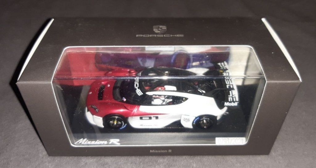 Spark WAP0208020P0MR 1:43 Porsche Mission R #01, Verzenden, Nieuw, Auto, Overige merken