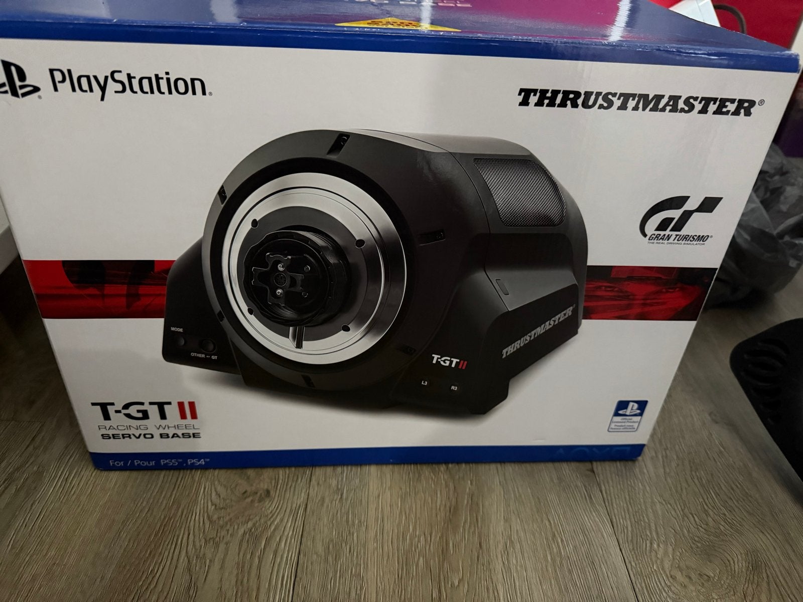 Thrustmaster T-GT II Racing Wheel Servo Base + fer stuur, Ophalen, Racestuur, Force feedback, PlayStation