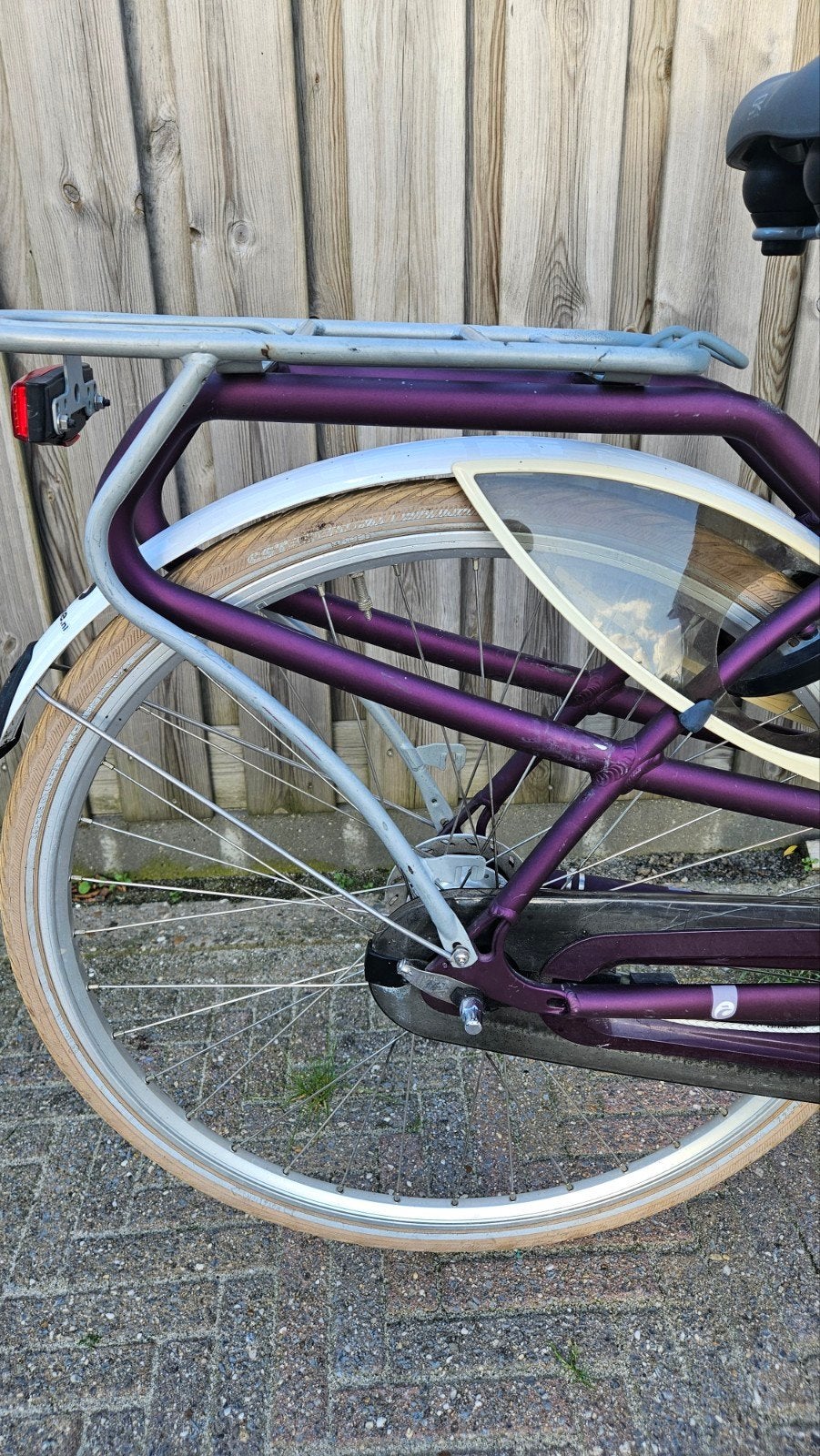 Batavus Mambo Damesfiets - Paars, Fietsen en Brommers, Ophalen, Gebruikt, 47 tot 50 cm, Versnellingen