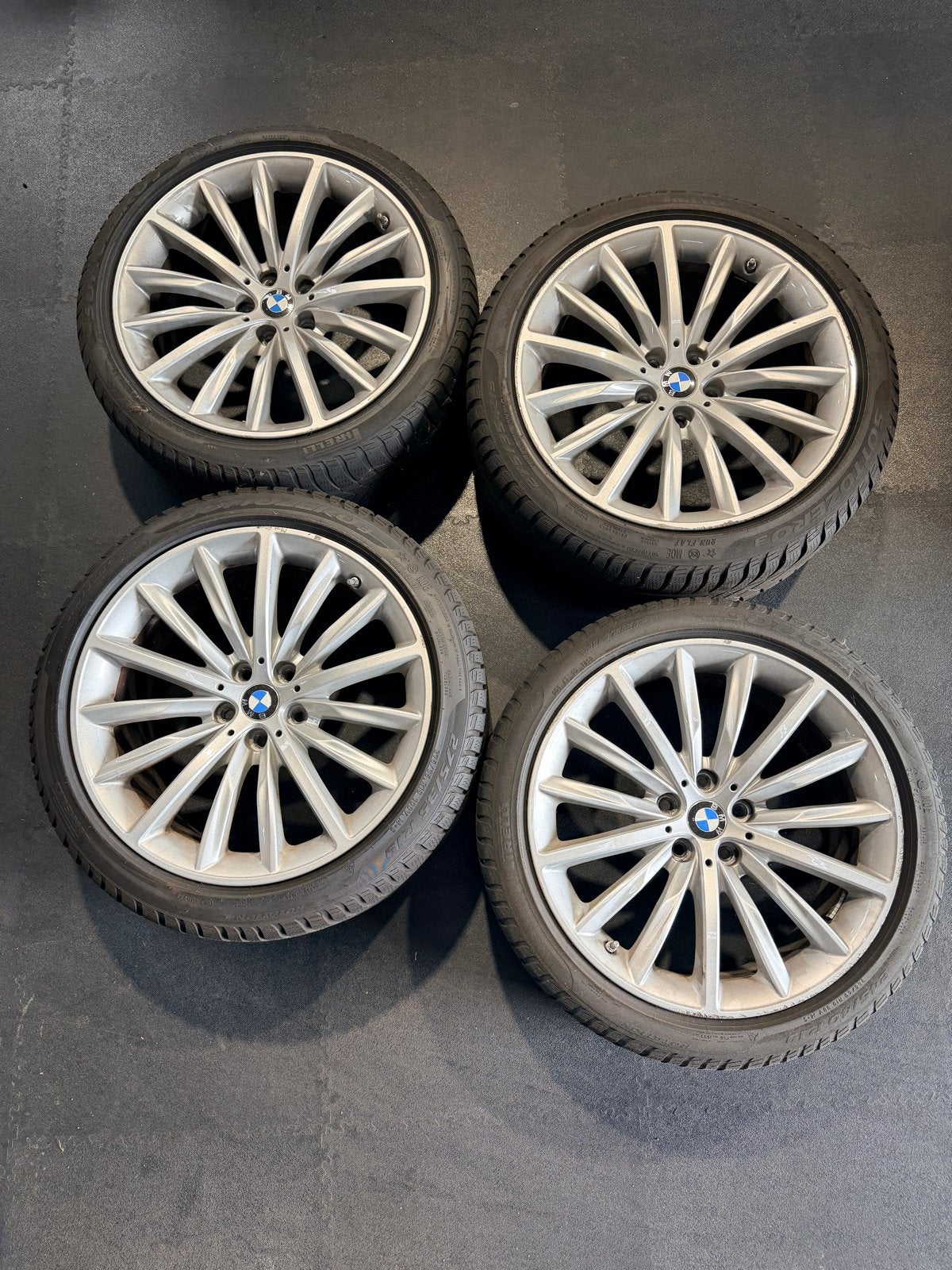 BMW 19 inch breedset + winterbanden (245/40 R19 en 275/35 R1, Banden en Velgen, Winterbanden, Personenwagen, Ophalen