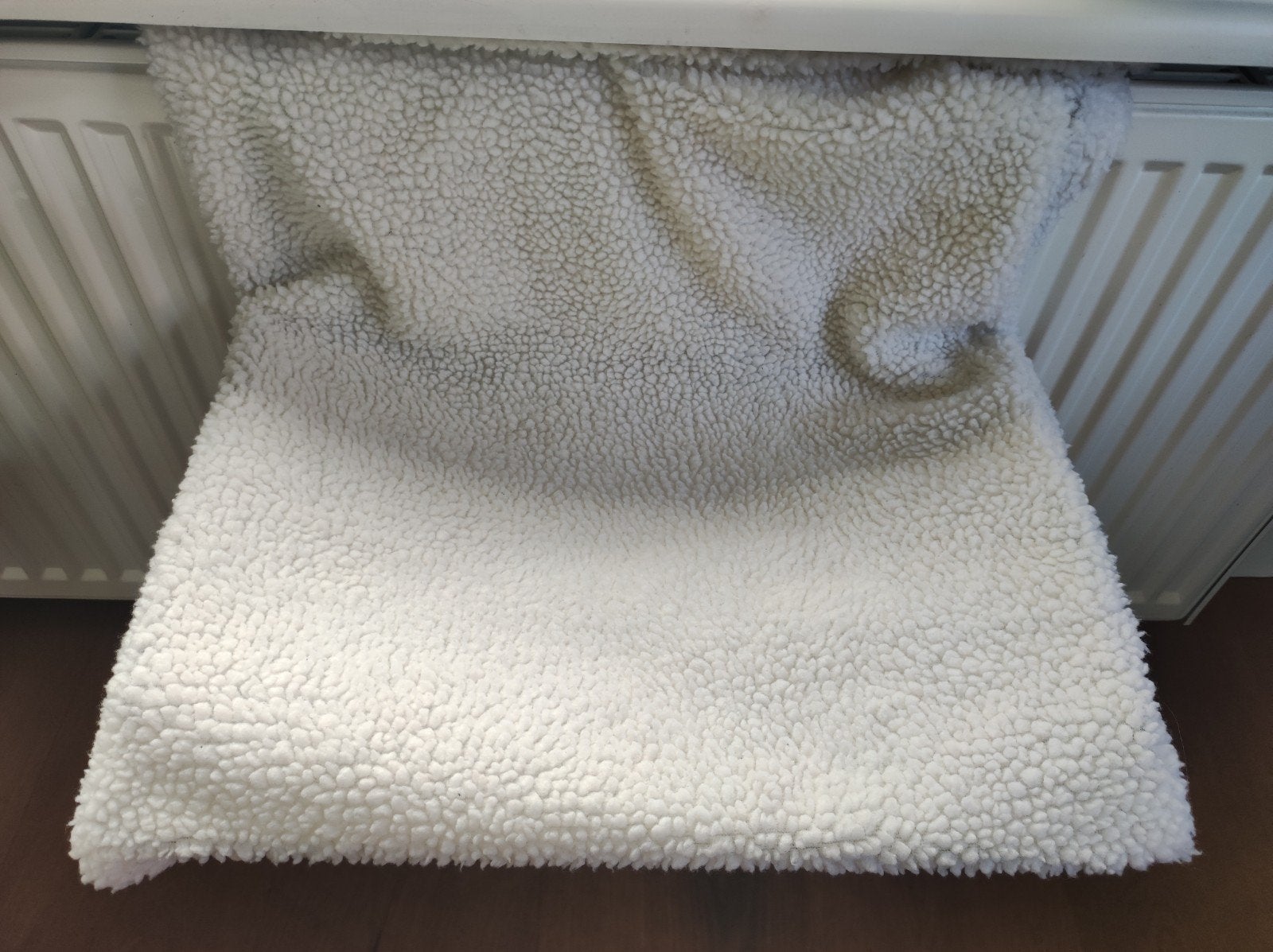 Hangmand wit radiator verwarming katten, Ophalen, Zo goed als nieuw