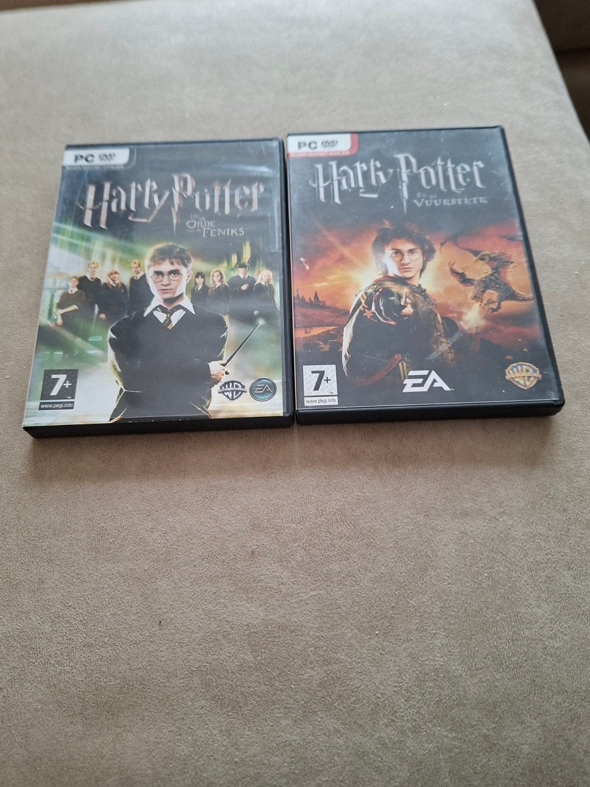 Harry Potter PC Games: Orde van de Feniks & Vuurbeker, Spelcomputers en Games, Avontuur en Actie, Gebruikt, 1 speler, Ophalen of Verzenden